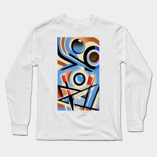 Lines and Circles Long Sleeve T-Shirt